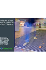 GEGGUS Entrance Matting Specification Guide for High Street Shops