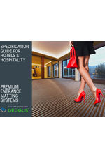 GEGGUS Entrance Matting Specification Guide for Hotels & Hospitality