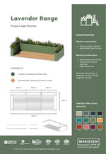Planter Parklet Product Specification
