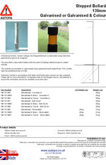 AUTOPA Stepped Bollard 139