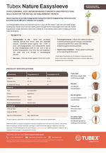 Tubex Nature Easysleeve datasheet 