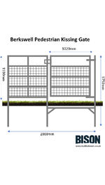 Berkswell Pedestrian Kissing Gate - by Built by Bison Ltd