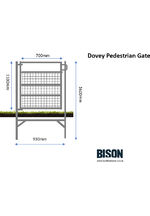 Dovey Pedestrian Gate, from Built by Bison Ltd