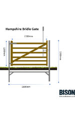 Hampshire Bridle Gate, from Built by Bison Ltd