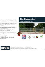 Ravensden combination gate, from Built by Bison Ltd