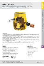 Delta Dual V3 Packaged Pumping Station datasheet 