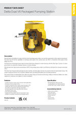 Delta Dual V6 Packaged Pumping Station datasheet 