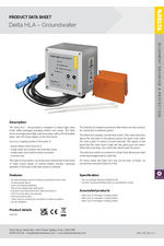 Delta HLA Groundwater datasheet 