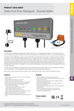 DMS 538 Delta HLA Plus Intelligent Ground Water datasheet 