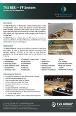 TVS RESi - FF floating floor system