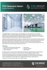 TVS Cleancare Sano+ Datasheet
