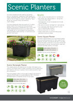 Scenic Planter Range Brochure