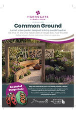 Harrogate Flower Show Common Ground Leaflet