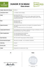 Easi-PED J1 12-18mm datasheet 