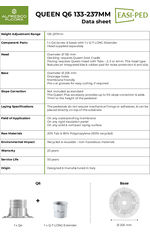 QUEEN Q6 133-237mm datasheet