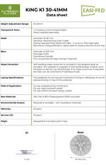 King K1 30-41mm datasheet