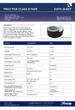 Class-b tape - Data sheet
