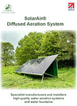 SolarAir solar-powered diffused aeration system