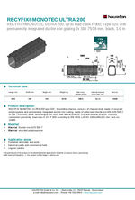 EN RECYFIX MONOTEC ULTRA 200 Type 020 - datasheet 