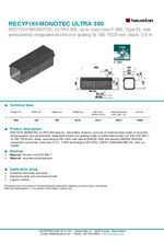 EN RECYFIX MONOTEC ULTRA 300 Type 01 - datasheet 