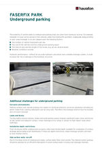 FASERFIX PARK - brochure