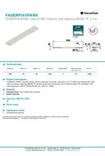 FASERFIX PARK 1m channel with opening datasheet 