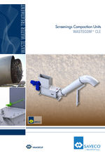 WASTECOM CLE Screenings Compaction Units - datasheet