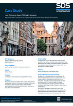 Case study - Lost Property Hotel St Paul's London