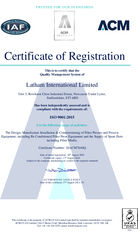 ISO 2021 2024 Certificate
