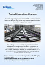 Conical Covers Specifications