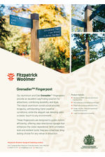 Grenadier fingerpost data sheet