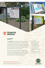 Lancer™ signage - technical specifications
