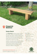 Verdyn bench data sheet