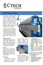 CFP Filter Press Units PDF