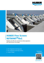 HUBER Fine Screen ROTAMAT Ro1 - Catalogue