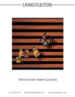 Italia Corten Steel Louvres