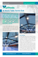 Case study: St Neots Table Tennis Club