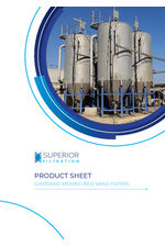Girosand Moving Bed Sand Filters - Product Information