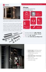 Pivora Pocket Door Sliding System – For Single Leaf Doors – Data Sheet