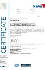 Urban Fencing - ISO 9001 certification 
