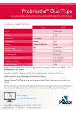Probreathe Duo Tape datasheet