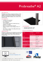 Probreathe® A2 datasheet