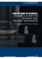DP Submersible pumps - Product Brochure