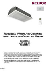 ACR mini air curtains installation manual