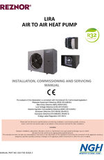 Lira air to air heat pump installation manual