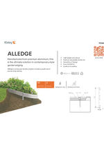 AllEdge premium aluminium lawn edging product and installation guide