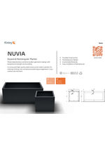Nuvia product and installation guide