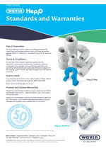 Wavin Hep2O Standards and Warranties - Data Sheet