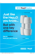 Hep2O keyless plastic push-fit plumbing fittings for water pipes Flyer