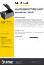 IGU Slim data sheet
